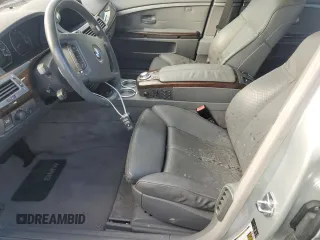 2005 BMW 7 Series 745Li with VIN WBAGN63525DS56017, listed as a Copart auction lot 74666144 with Not Provided miles and Salvage Title. Bid and sale history available at carsss.com. Image 7.