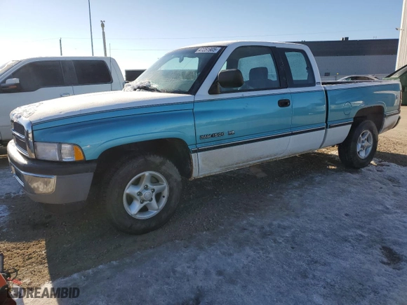 1996 Dodge Ram 1500 with VIN 3B7HC13Z7TM162932, listed as a Copart auction lot 47251905 with 122,642 mi miles and Salvage Title. Bid and sale history available at carsss.com. Image 1.