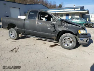 2003 Dodge Ram 1500 ST with VIN 1D7HU18N03S287271, listed as a Copart auction lot 85984214 with 0 mi miles and Salvage Title. Bid and sale history available at carsss.com. Image 4.
