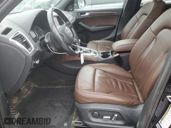 2015 Audi Q5 Premium Plus with VIN WA1LFAFP5FA002958, listed as a Copart auction lot 52501115 with 122,102 mi miles and Clean Title. Bid and sale history available at carsss.com. Image 7.