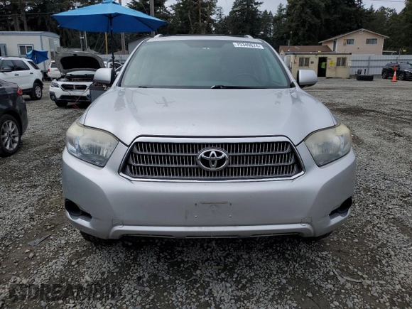 2008 Toyota Highlander Hybrid with VIN JTEEW41A082004225, listed as a Copart auction lot 75349874 with 228,504 mi miles and Clean Title. Bid and sale history available at carsss.com. Image 5.