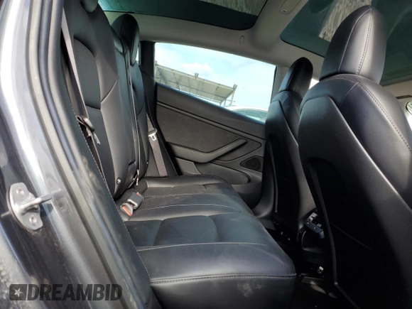 2018 Tesla Model 3 Long Range Battery with VIN 5YJ3E1EA2JF038886, listed as a Copart auction lot 52436365 with 47,548 mi miles and Salvage Title. Bid and sale history available at DreamBid. Image 10.