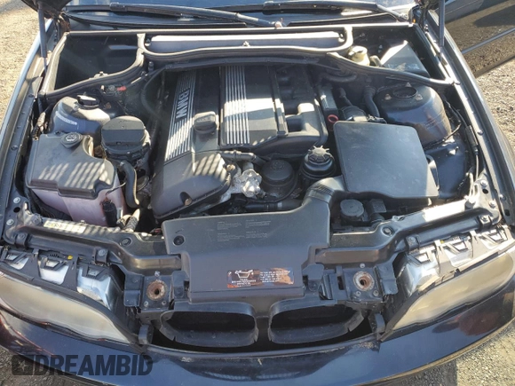 2002 BMW 3 Series 330Ci with VIN WBABN53442JU28198, listed as a Copart auction lot 77768974 with 153,259 mi miles and Clean Title. Bid and sale history available at DreamBid. Image 11.