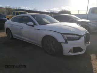2023 Audi A5 Sportback Premium with VIN WAUABCF56PA024016, listed as a Copart auction lot 46972114 with 12,754 mi miles. Bid and sale history available at carsss.com. Image 4.