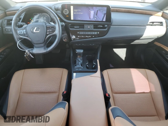 2024 Lexus ES with VIN 58ADA1C14RU037622, listed as a Copart auction lot 53153705 with 24,476 mi miles and Salvage Title. Bid and sale history available at carsss.com. Image 8.