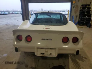 1979 Chevrolet Corvette with VIN 1Z8789S406567, listed as a Copart auction lot 43365335 with 90,615 mi miles and Salvage title. Bid and sale history available at DreamBid. Image 6.