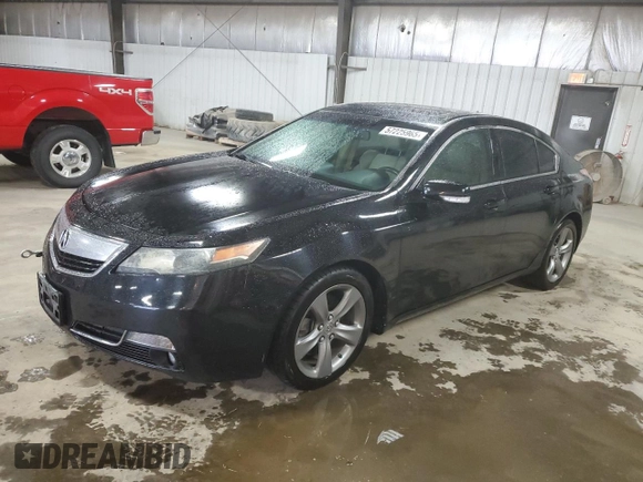 2013 Acura TL Advance z VIN 19UUA8F73DA005146, wystawiony jako Copart lot #57225965 z przebiegiem 146 601 mil mil oraz Szkoda całkowita • Salvage title. Historia ofert i sprzedaży dostępna na DreamBid. Obrazek 1.