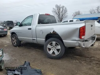 2005 Dodge 1500 SLT with VIN 1D7HU16D65J607535, listed as a Copart auction lot 45557295 with 155,686 mi miles and Salvage Title. Bid and sale history available at DreamBid. Image 2.
