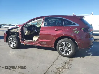 2018 Acura RDX w/Advance Pkg with VIN 5J8TB3H77JL000590, listed as a Copart auction lot 79733314 with 57,924 mi miles and Clean Title. Bid and sale history available at carsss.com. Image 2.
