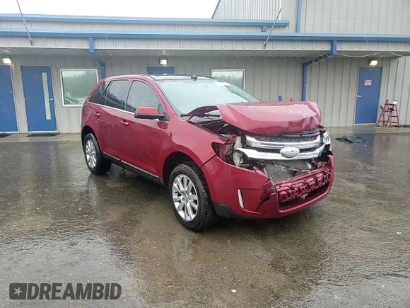 2013 Ford Edge Limited with VIN 2FMDK3KC7DBA35235, listed as a Copart auction lot 51468245 with 127,928 mi miles and Salvage Title. Bid and sale history available at carsss.com. Image 12.