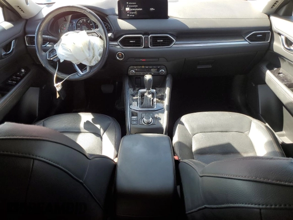 2022 Mazda CX-5 2.5 S Premium Package with VIN JM3KFBDM5N1569337, listed as a Copart auction lot 47437625 with 31,504 mi miles and Salvage Title. Bid and sale history available at carsss.com. Image 8.