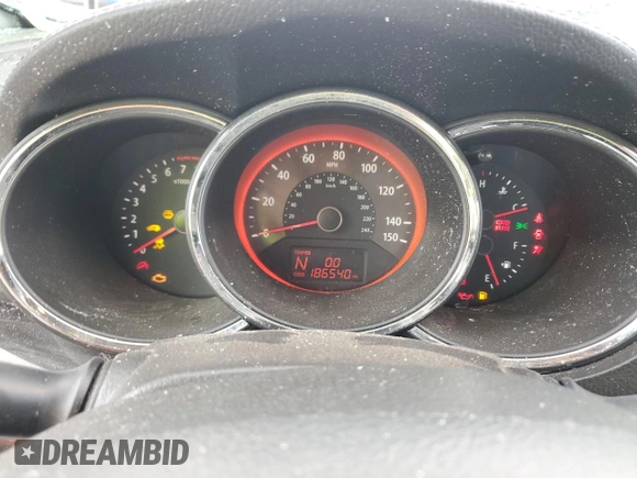 2012 Kia Sorento SX with VIN 5XYKW4A24CG243176, listed as a Copart auction lot 49816515 with 186,540 mi miles and Salvage Title. Bid and sale history available at carsss.com. Image 9.