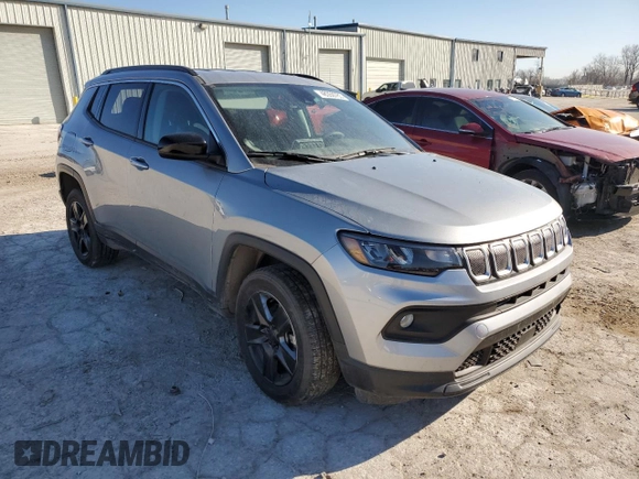 2022 Jeep Compass Latitude с VIN 3C4NJDBB8NT106246, выставлен на аукционе Copart как лот 55585645 с пробегом Не указан миль и Чистый • Clean title. История ставок и продаж доступна на DreamBid. Изображение 4.