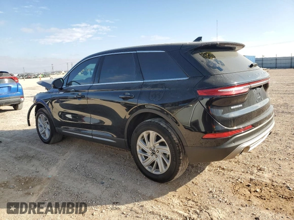 2023 Lincoln Corsair Standard z VIN 5LMCJ1CA0PUL27014, wystawiony jako Copart lot #86343814 z przebiegiem 9 712 mil mil oraz Szkoda całkowita • Salvage title. Historia ofert i sprzedaży dostępna na DreamBid. Obrazek 2.
