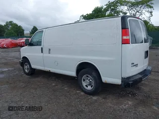 2012 Chevrolet Express Cargo with VIN 1GCWGFFA8C1108597, listed as a IAAI auction lot 42323808 with 200,965 mi miles and . Bid and sale history available at DreamBid. Image 3.