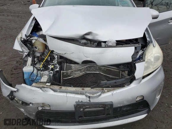 2012 Toyota Prius One with VIN JTDKN3DU6C5444631, listed as a Copart auction lot 52697135 with 179,445 mi miles and Salvage Title. Bid and sale history available at carsss.com. Image 12.