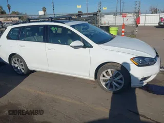2019 Volkswagen Golf SportWagen S with VIN 3VWY57AU1KM507386, listed as a IAAI auction lot 41310938 with 53,470 mi miles. Bid and sale history available at carsss.com. Image 14.