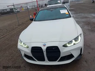 2023 BMW M4 Competition with VIN WBS33AZ04PCM35831, listed as a IAAI auction lot 41429211 with 20,162 mi miles. Bid and sale history available at carsss.com. Image 13.