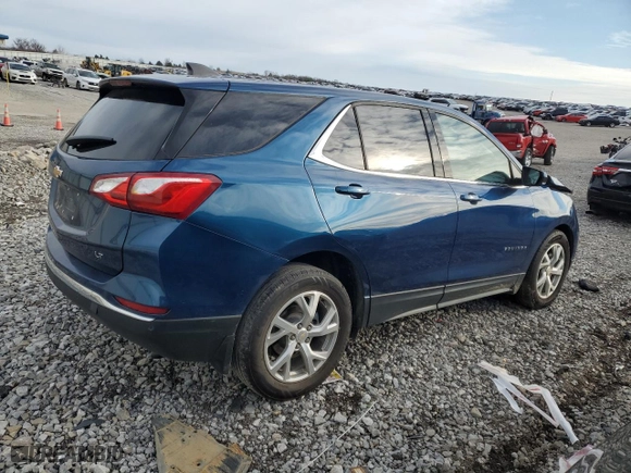 2020 Chevrolet Equinox LT with VIN 2GNAXKEV3L6240355, listed as a Copart auction lot 87069414 with 64,616 mi miles and Salvage Title. Bid and sale history available at carsss.com. Image 3.