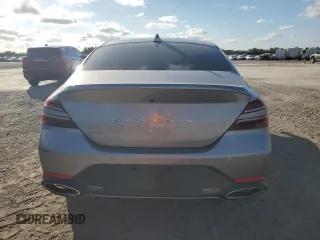 2024 Genesis G70 2.5T with VIN KMTG34SC1RU136438, listed as a Copart auction lot 44354645 with 11,831 mi miles and Salvage Title. Bid and sale history available at carsss.com. Image 6.
