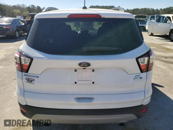 2018 Ford Escape SE with VIN 1FMCU9GD2JUA33280, listed as a Copart auction lot 48728515 with 122,823 mi miles and Clean Title. Bid and sale history available at carsss.com. Image 6.