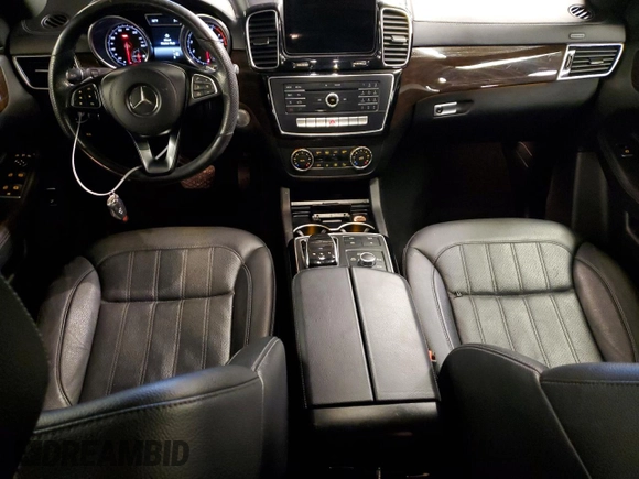 2017 Mercedes-Benz GLS 450 with VIN 4JGDF6EE2HA934539, listed as a Copart auction lot 39351704 with 52,700 mi miles and . Bid and sale history available at DreamBid. Image 8.