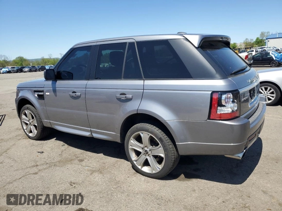 2012 Land Rover Range Rover Sport HSE with VIN SALSF2D43CA745459, listed as a Copart auction lot 54888505 with 72,701 mi miles and Clean Title. Bid and sale history available at carsss.com. Image 2.