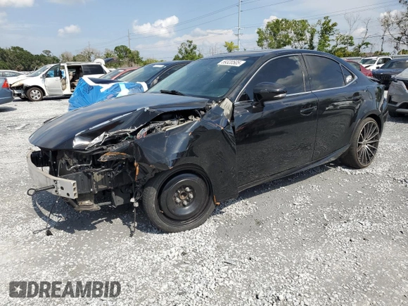 2015 Lexus IS 250 z VIN JTHBF1D29F5072852, wystawiony jako Copart lot #59320505 z przebiegiem Nie podano mil oraz Szkoda całkowita • Salvage title. Historia ofert i sprzedaży dostępna na DreamBid. Obrazek 1.