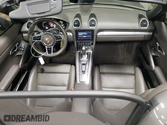 2017 Porsche 718 Boxster S with VIN WP0CB2A84HS240370, listed as a Copart auction lot 80195674 with 16,544 mi miles and Salvage Title. Bid and sale history available at DreamBid. Image 8.