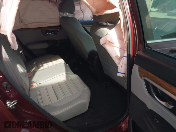 2017 Honda CR-V EX with VIN 7FARW1H55HE020645, listed as a IAAI auction lot 42111202 with 51,445 mi miles. Bid and sale history available at carsss.com. Image 8.