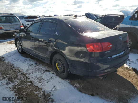 2012 Volkswagen Jetta Sedan TDI w/Premium with VIN 3VWLL7AJ2CM088505, listed as a Copart auction lot 88690415 with 106,623 mi miles and Salvage Title. Bid and sale history available at carsss.com. Image 2.