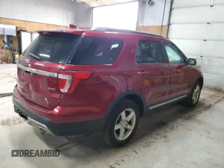 2017 Ford Explorer XLT with VIN 1FM5K8D82HGA43137, listed as a Copart auction lot 61988865 with 111,807 mi miles and Non repairable. Bid and sale history available at DreamBid. Image 3.