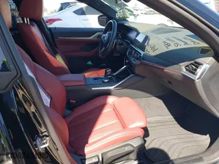 2022 BMW 4 Series 430i with VIN WBA63AV08NFL96535, listed as a IAAI auction lot 41815113 with 17,521 mi miles. Bid and sale history available at carsss.com. Image 5.