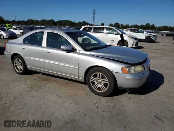 2007 Volvo S60 2.5L Turbo with VIN YV1RS592472641776, listed as a Copart auction lot 74963384 with 156,467 mi miles and Salvage Title. Bid and sale history available at carsss.com. Image 4.