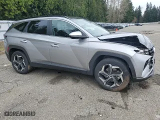 2022 Hyundai Tucson Hybrid SEL Convenience with VIN KM8JFCA18NU036476, listed as a Copart auction lot 49847165 with 49,247 mi miles and Salvage Title. Bid and sale history available at carsss.com. Image 4.