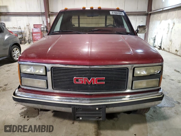 1991 GMC Sierra 1500 with VIN 2GTHC39K2M1538208, listed as a Copart auction lot 41664305 with 56,293 mi miles and Salvage Title. Bid and sale history available at DreamBid. Image 5.
