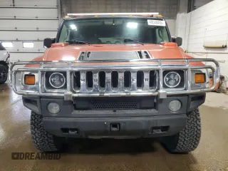 2003 Hummer H2 z VIN 5GRGN23U03H113929, wystawiony jako Copart lot #49540455 z przebiegiem 126 254 mil mil oraz Tytuł czysty. Historia ofert i sprzedaży dostępna na DreamBid. Obrazek 5.
