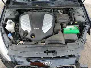 2015 Kia Cadenza Premium with VIN KNALN4D70F5181736, listed as a Copart auction lot 80024144 with 138,814 mi miles and Salvage Title. Bid and sale history available at carsss.com. Image 11.