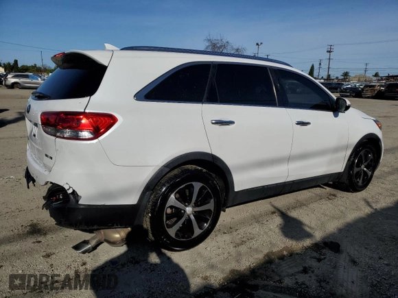 2017 Kia Sorento EX V6 with VIN 5XYPH4A53HG254638, listed as a Copart auction lot 49313285 with 72,309 mi miles and Salvage Title. Bid and sale history available at carsss.com. Image 3.