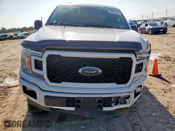 2018 Ford F-150 XL with VIN 1FTEW1E59JKF20623, listed as a Copart auction lot 58075035 with 66,949 mi miles and Salvage title. Bid and sale history available at DreamBid. Image 5.