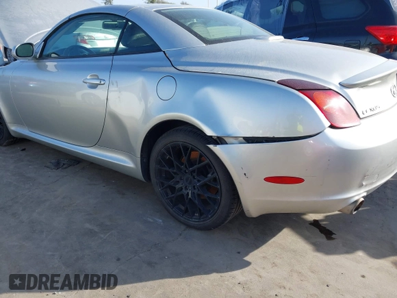 2005 Lexus SC 430 z VIN JTHFN48Y150070349, wystawiony jako IAAI lot #41801480 z przebiegiem 295 113 mil mil oraz . Historia ofert i sprzedaży dostępna na DreamBid. Obrazek 6.