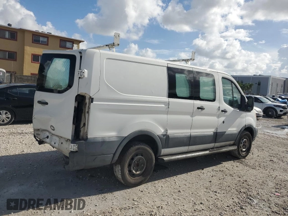 2015 Ford Transit Cargo with VIN 1FTNR1ZM8FKA33669, listed as a Copart auction lot 63588345 with 86,260 mi miles and Salvage title. Bid and sale history available at DreamBid. Image 3.