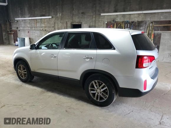 2015 Kia Sorento LX with VIN 5XYKTCA6XFG604470, listed as a Copart auction lot 64114015 with 130,704 mi miles and Clean title. Bid and sale history available at DreamBid. Image 2.