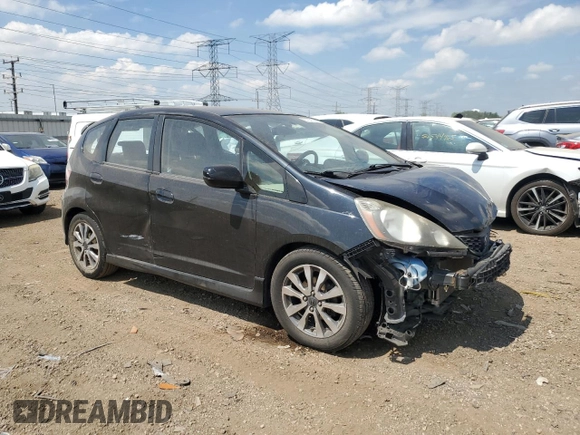 2012 Honda Fit Sport with VIN JHMGE8H55CC019255, listed as a Copart auction lot 57035445 with 193,858 mi miles and Clean Title. Bid and sale history available at DreamBid. Image 4.