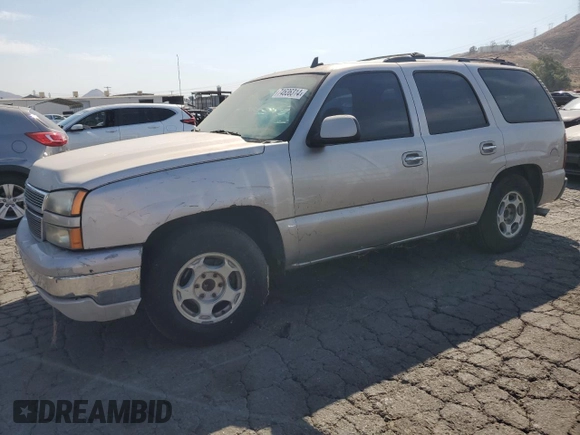 2006 Chevrolet Tahoe LS with VIN 1GNEC13V56R168187, listed as a Copart auction lot 74636314 with 207,634 mi miles and Salvage Title. Bid and sale history available at carsss.com. Image 1.