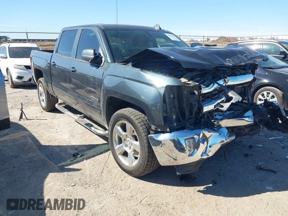 2017 Chevrolet Silverado 1500 LT with VIN 3GCPCREC6HG230856, listed as a IAAI auction lot 41810188 with 142,747 mi miles. Bid and sale history available at carsss.com. Image 1.