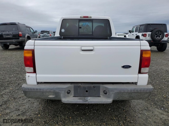 1998 Ford Ranger XL with VIN 1FTYR10C1WPA44856, listed as a Copart auction lot 43667295 with 239,330 mi miles and Clean Title. Bid and sale history available at carsss.com. Image 6.