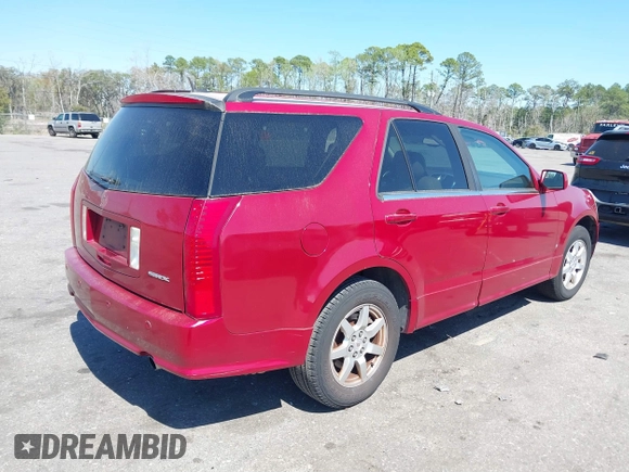 2008 Cadillac SRX AWD with VIN 1GYEE637780138692, listed as a IAAI auction lot 41660350 with 173,934 mi miles. Bid and sale history available at carsss.com. Image 4.