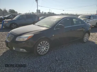 2011 Buick Regal CXL Turbo TO2 with VIN W04GW5EV9B1115380, listed as a Copart auction lot 87330484 with 97,625 mi miles and Salvage Title. Bid and sale history available at DreamBid. Image 1.