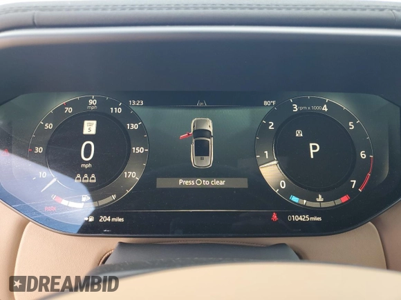 2024 Land Rover Range Rover Sport Dynamic SE with VIN SAL1L9FU2RA411720, listed as a Copart auction lot 50358925 with 10,425 mi miles and Salvage title. Bid and sale history available at DreamBid. Image 9.